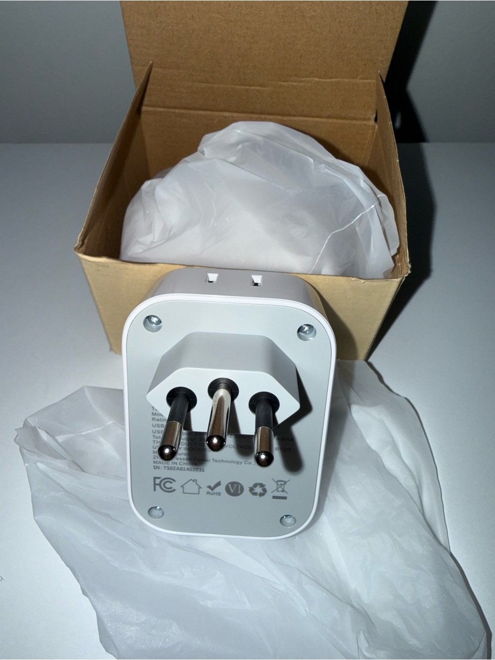USA to Brazilian Plug In. Brand New!